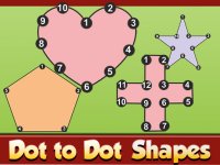 Dot to Dot Shapes Kids Education